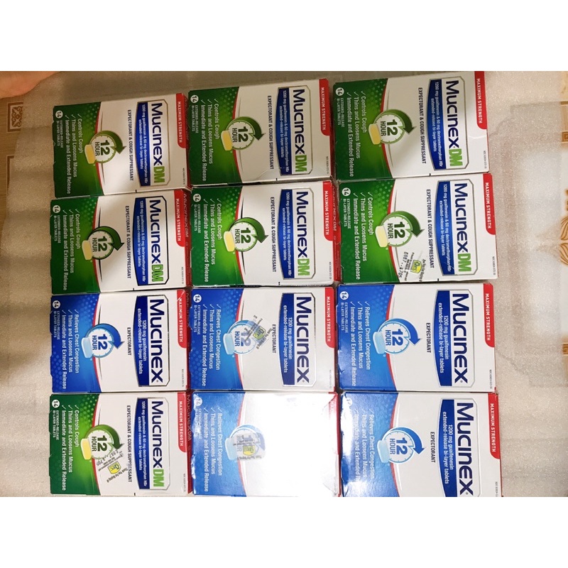 Muciex MuciexDM hết ho long đờm tức ngực khó thở