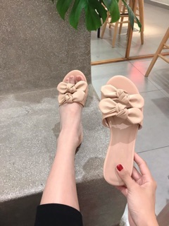 Dép nơ đôi