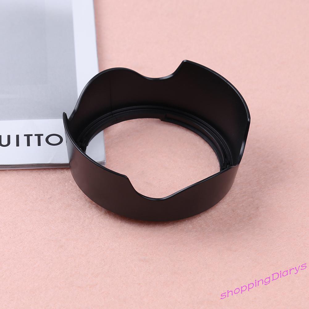 ✤SH✤ EW-63C Bayonet Mount Flower Shape Camera Lens Hood for Canon EF-S 18-55 STM