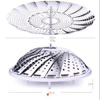 Combo vỉ hấp đa năng 100% inox sus 430