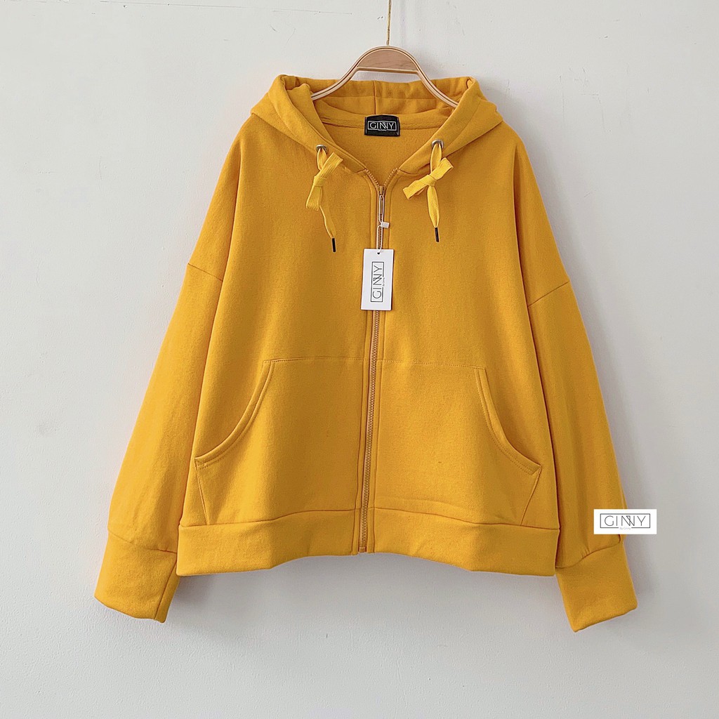 Áo Khoác Nỉ Mira 1 Lớp | Dày Dặn | Có Nón Form Rộng | Đơn Giản | Phong Cách Hàn Quốc | Hot Trend 2020 | Hình Tự Chụp |Gi | BigBuy360 - bigbuy360.vn