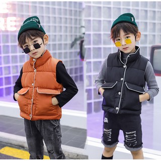 Áo phao gile cho bé từ 4-8 tuổi phong cách hàn quốc-  candy house