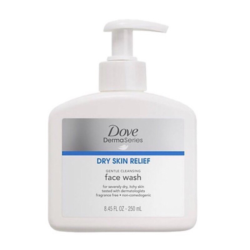 Sữa Rửa Mặt Dove Dermaseries Dry Skin Relief 250Ml | Shopee Việt Nam