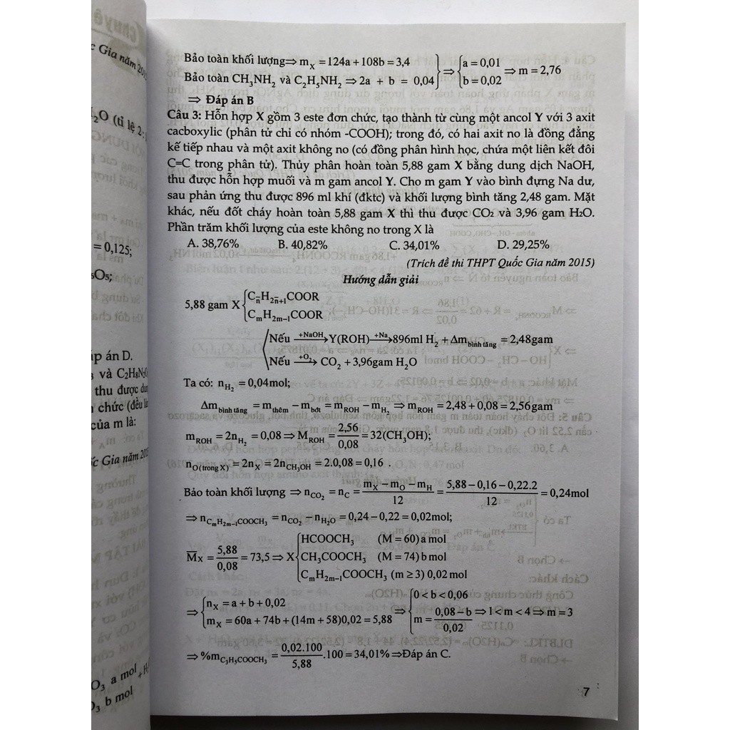 Sách - Phương pháp mới giải nhanh bài tập trắc nghiệm Hóa hữu cơ
