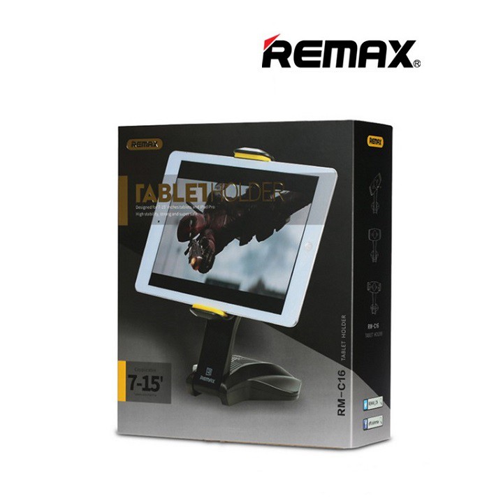 Giá Đỡ, Giá Đỡ Máy Tính Bảng Ipad Xoay 360 Remax RM - C16 Hàng chính hãng
