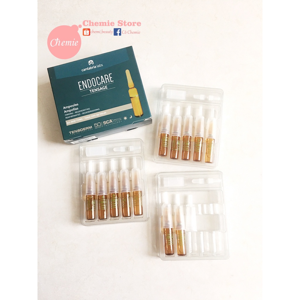 Tinh chất dưỡng da sau xâm lấn ENDOCARE AMPOULES SCA50