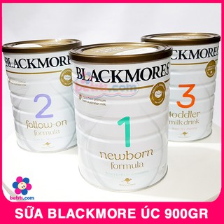 Sữa BLACKMORE 900gr Đủ 3 số 1,2,3 Úc Giúp Bé Tăng Cân Tốt