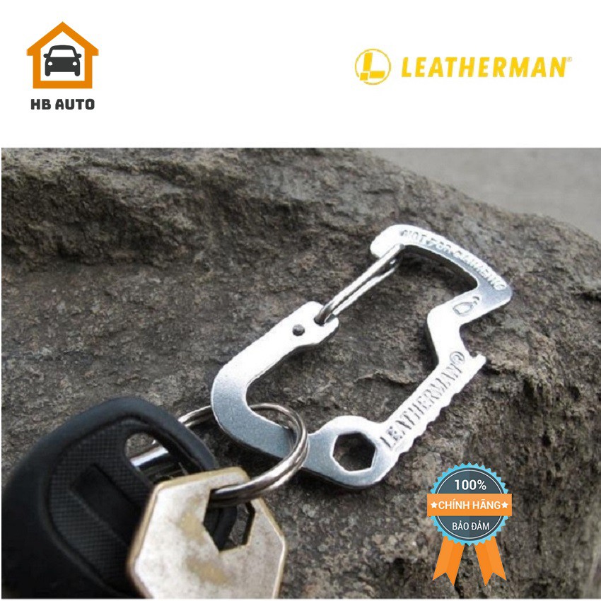 Móc Khóa Đa Năng LEATHERMAN Carabiner Accessory Hàng Chính Hãng tích hợp mở bia và vặn ốc lục giác ..vv