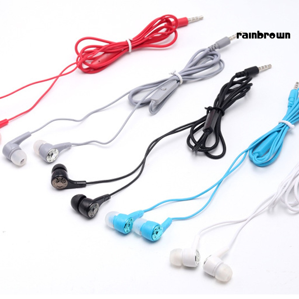 Tai Nghe Nhét Tai Thể Thao 3.5mm Có Mic Chất Lượng Cao / Rej / Y15