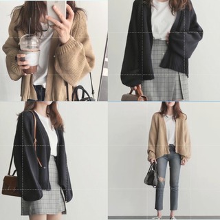 ÁO KHOÁC CARDIGAN LEN QUẢNG CHÂU CAO CẤP NỮ AL999