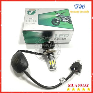 Bóng Đèn Led H4  Cho Xe Máy 6 Tim Xịn