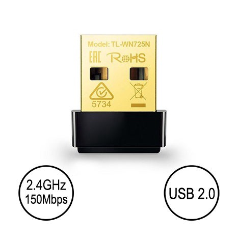 USB thu sóng Wifi TP-Link TL-WN725N - WN725N - Hàng Chính Hãng