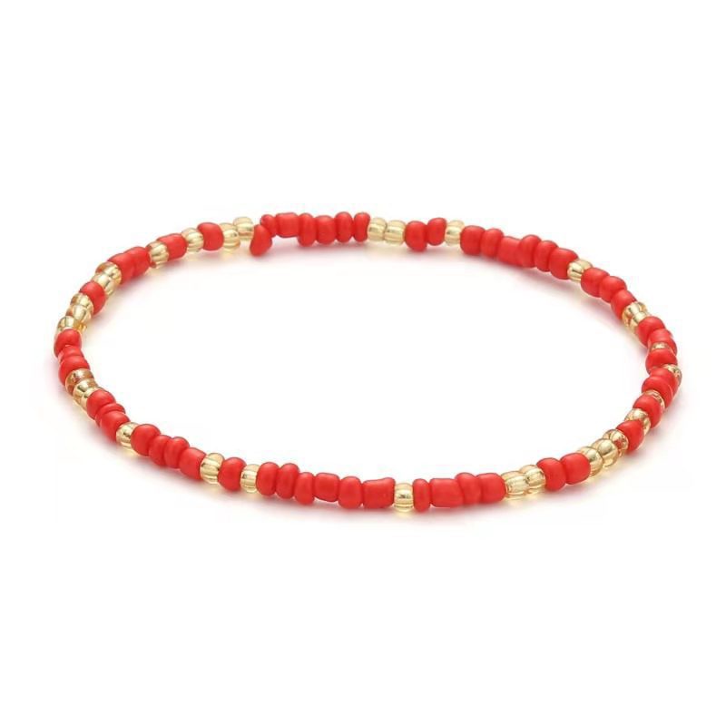 Lắc Chân Chuỗi Hạt Handmade Nhiều Màu Phong Cách Bohemian Thời Trang Cho Nam Và Nữ