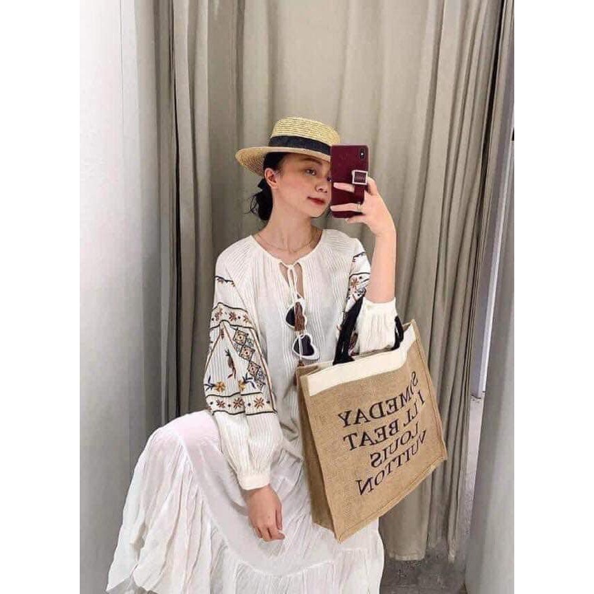 Túi cói SOMEDAY I'LL BE A LOUIS VUITTON HÓT 2021