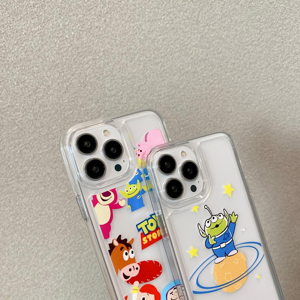 Ốp Điện Thoại Mềm Họa Tiết Toy Story Cho iphone 13promax 12 11 7plus X XR 8 7