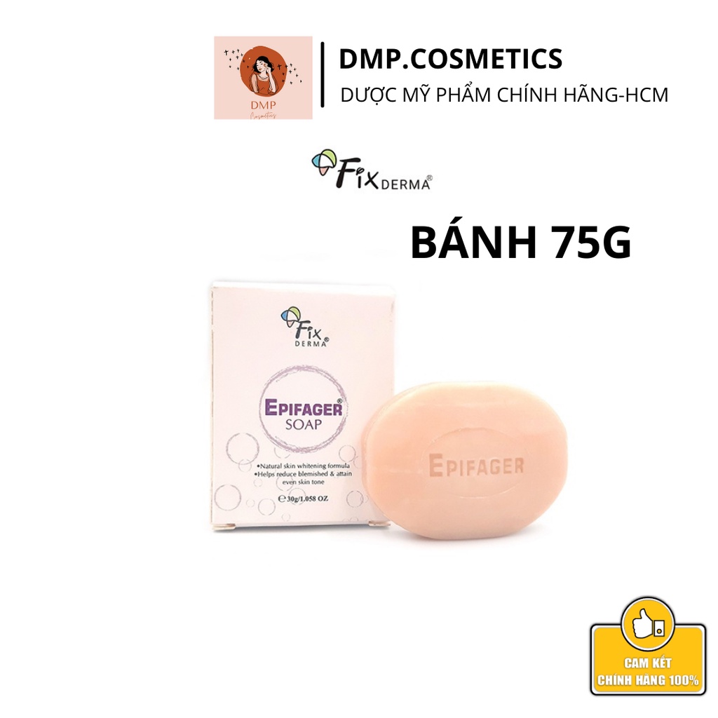 Xà Phòng Trắng Sáng Da Mờ Thâm Nám Fixderma Epifager Soap 75g [Nhập Khẩu Chính Hãng]