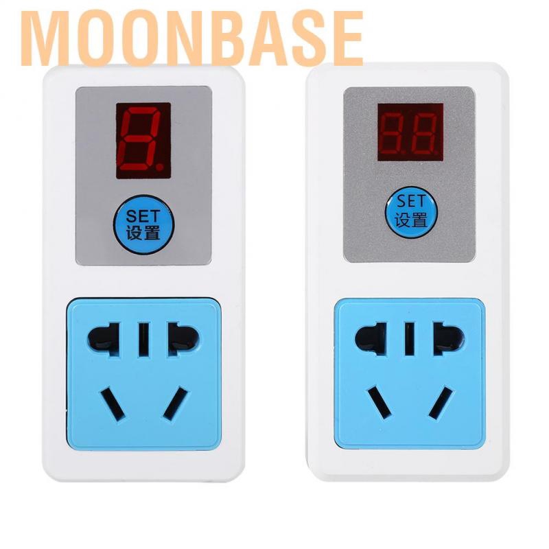 Moonbase 9/24 Hours Electrical 220V Energy-saving Timer Socket Home Appliances Digital Timing-Switch AU