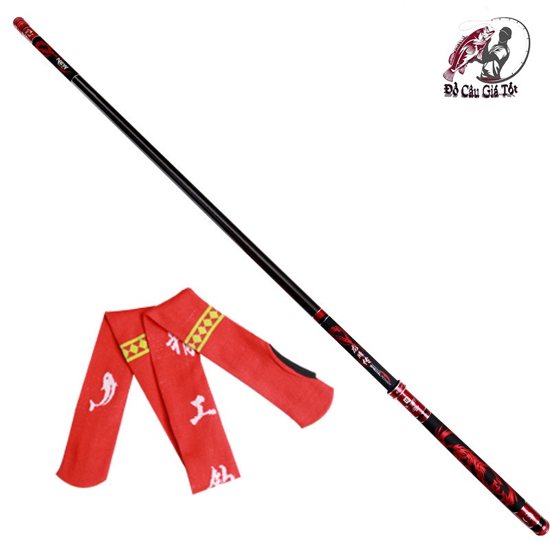 Cần Câu Tay Huyết Long 6H, Cần Câu Đài, Cần Câu Đơn Chất Lượng