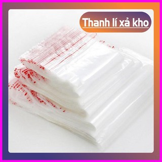 túi zip, túi zipper {XẢ KHO CẮT LỖ} loại dày đồng giá 1k /1túi cho mọi size