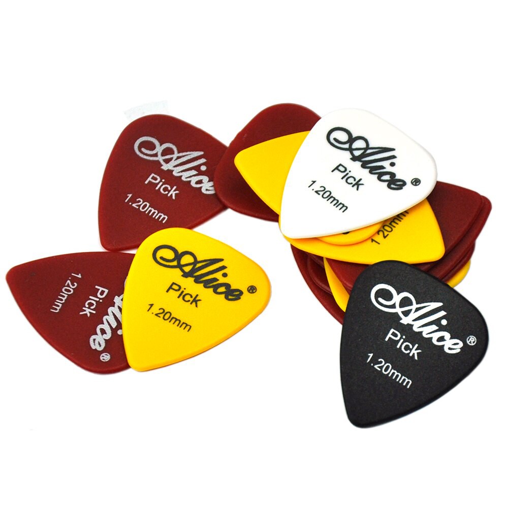 Pick Gảy Đàn Alice, phím gảy, móng gảy các kích cỡ độ dày từ 0,58mm 0,71mm 0,81mm 0,96mm 1,2mm và 1,5mm để lựa chọn