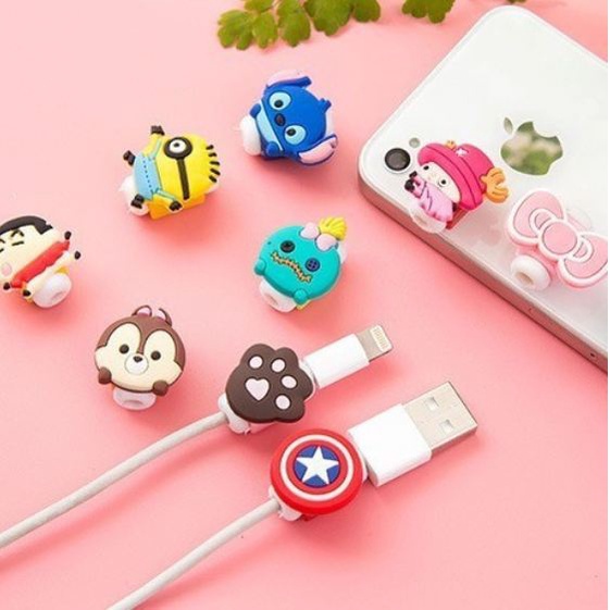 Phụ Kiện Bảo Vệ Chống Đứt Gãy Dây Sạc Cho Tai Nghe Không Dây Airpod 1/2 Pro Cáp Sạc Vỏ Case airpod