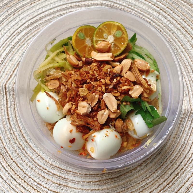 Bánh tráng trộn [DAS/KETO/LOWCARB/EAT CLEAN]