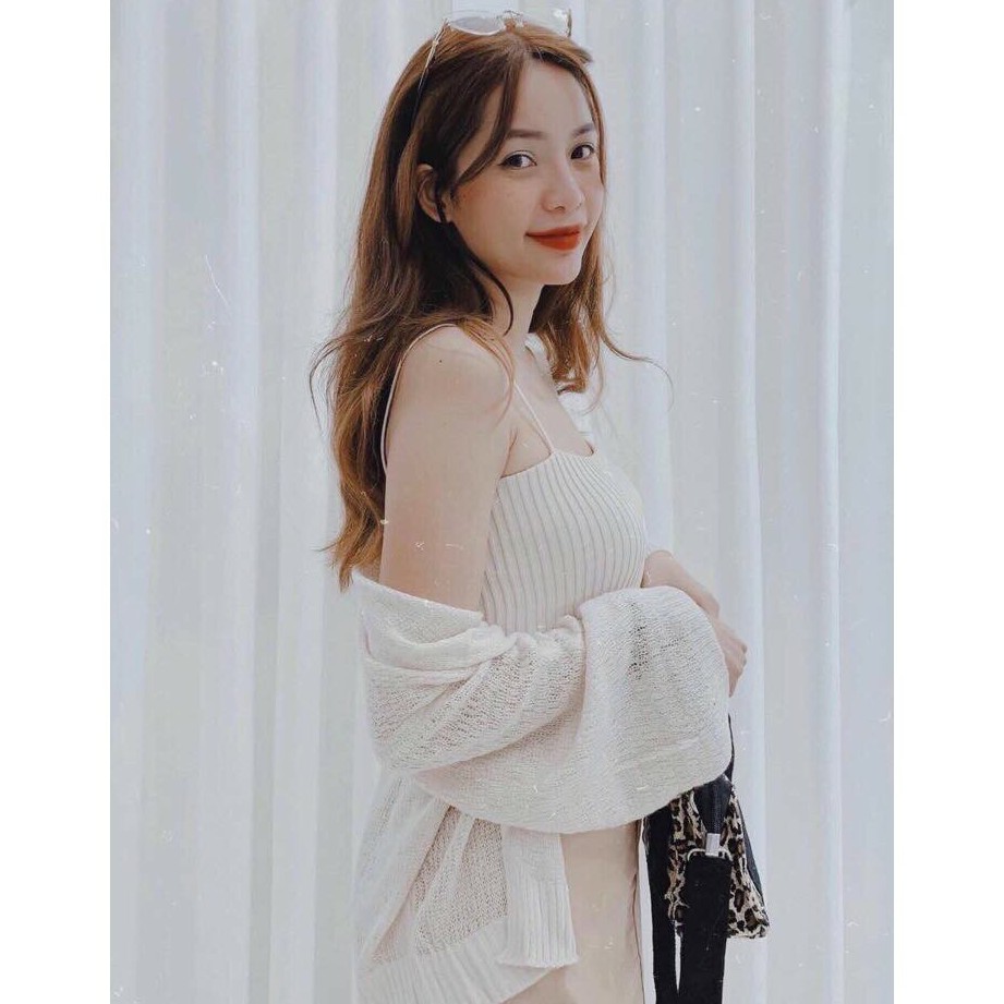 Áo len Cadigan mỏng phong cách Hàn Quốc | BigBuy360 - bigbuy360.vn