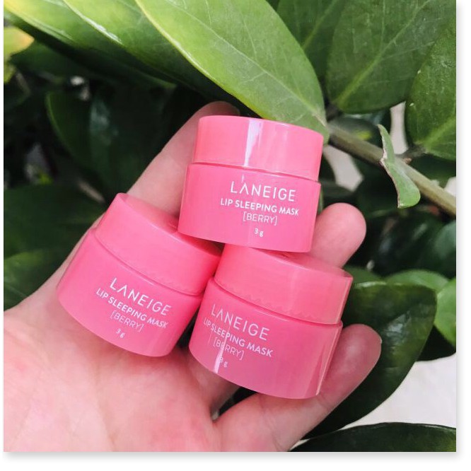 [Mẫu Mới] Mask Ngủ Môi Laneige Lip Sleeping Mask Mặt nạ ngủ môi Minisize 3g