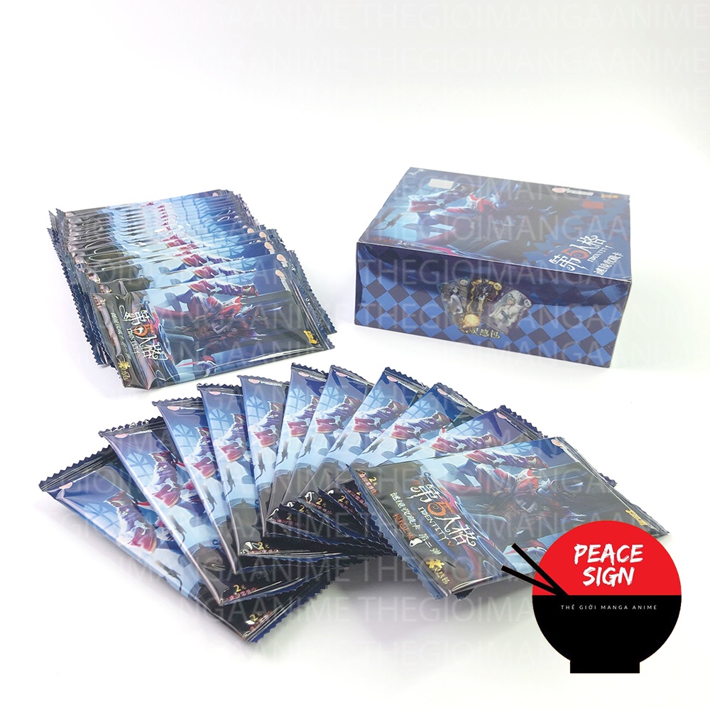 (FULL BOX) Hộp ảnh thẻ nhân vật Identity V có skill LINH CẢM 240 ảnh anime chibi card nhân cách thứ 5