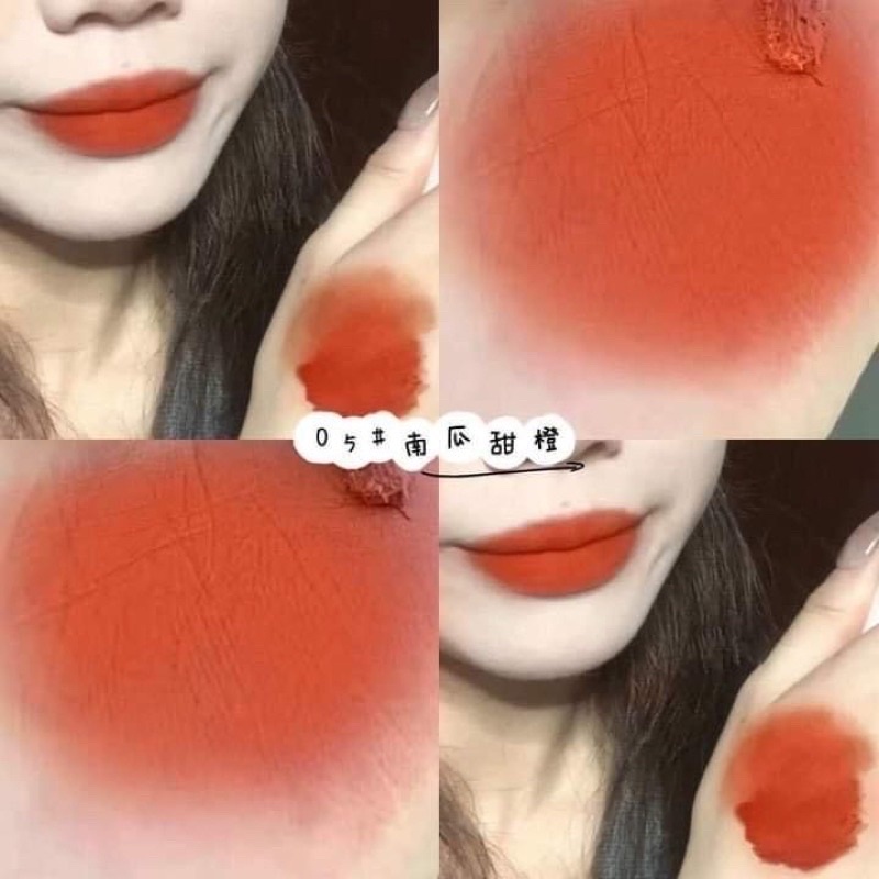 Set 5 Son Kem Lì Thỏ Và Hoa Vongee