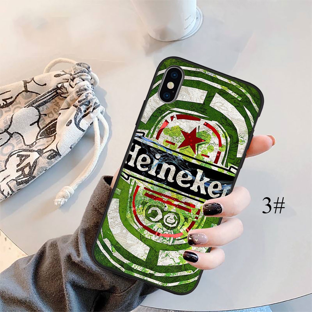 Ốp điện thoại silicon mềm hình logo Heineken Usi65 thích hợp cho Iphone 13 12 Pro Max Mini Xs Max X