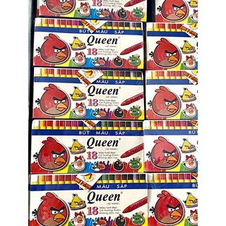 Sáp màu queen 12 và 18 màu