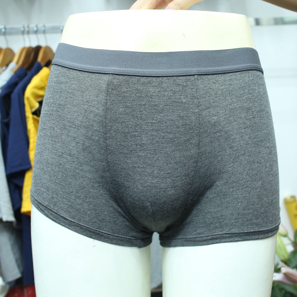 Quần Sịp Nam AROTI Dạng Boxer Chất Vải Đẹp Cao Cấp, Co Giãn Tốt,Mặc Siêu Mát Và Thoải Mái Dáng Đùi Đủ Màu- Size S1001-XT
