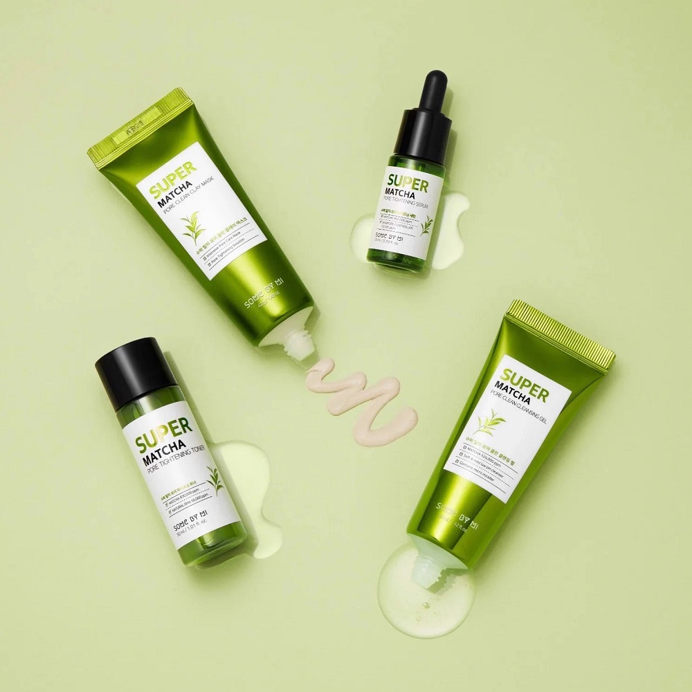 Bộ Kit Se Khít Lỗ Chân Lông Some By Mi Super Matcha Pore Care Starter Kit - Edition