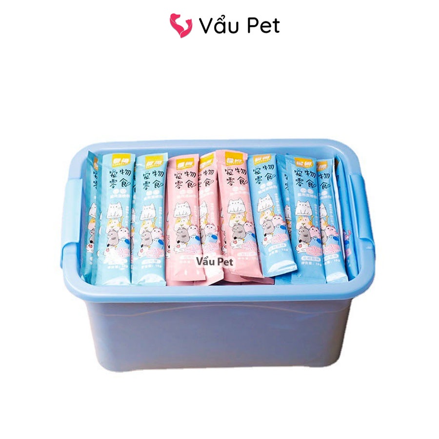 Súp thưởng cho mèo SHIZUKA thanh 15g - Súp thưởng mèo Vẩu Pet Shop