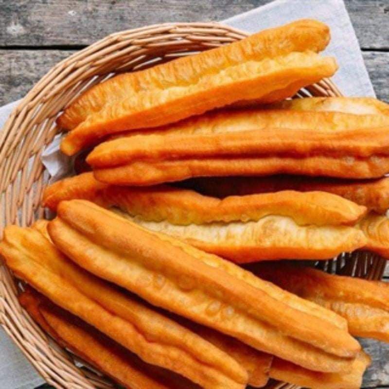 200g bột khai làm bánh quẩy