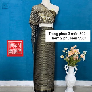 Set Trang phục Thái Lan 3 món hàng sẵn