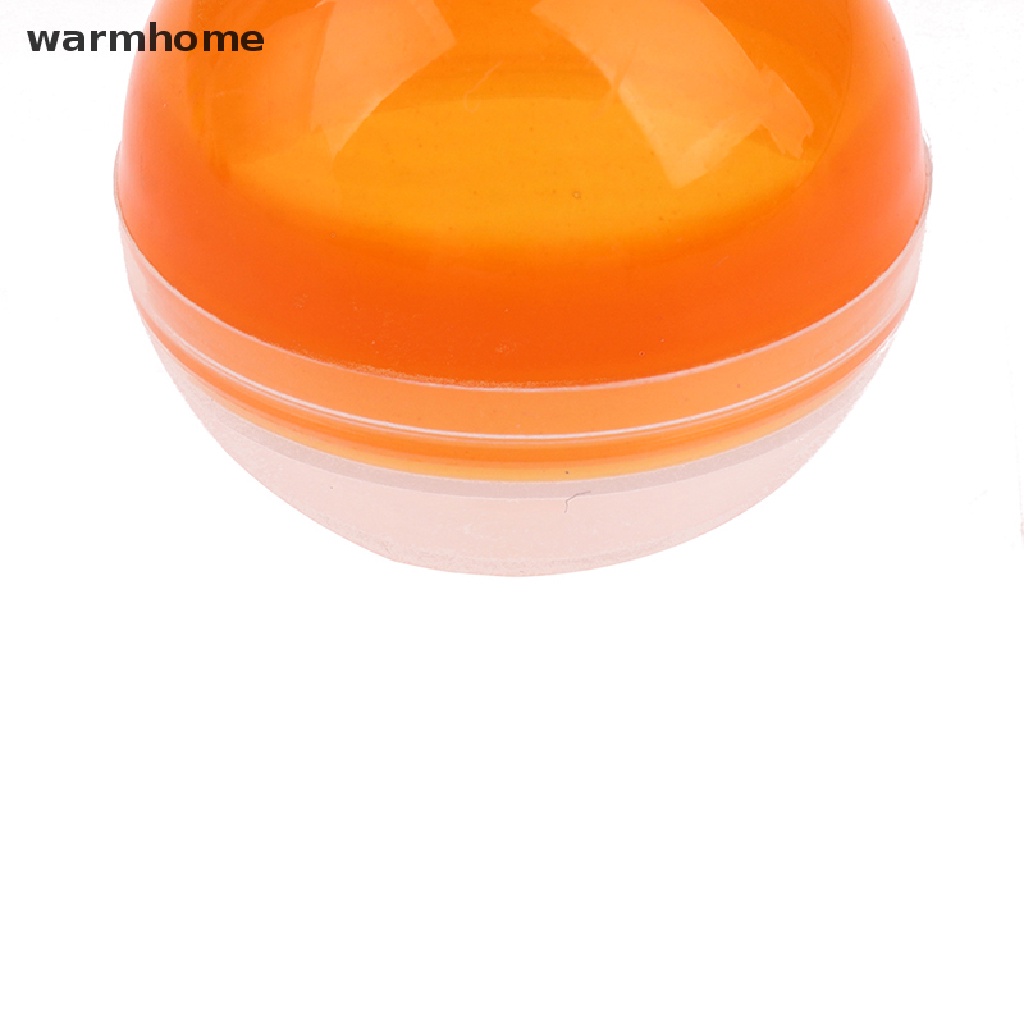 Set 100 Viên Nang Nhựa Rỗng Tròn Nửa Màu Sắc Dùng Làm Đồ Chơi Cho Bé