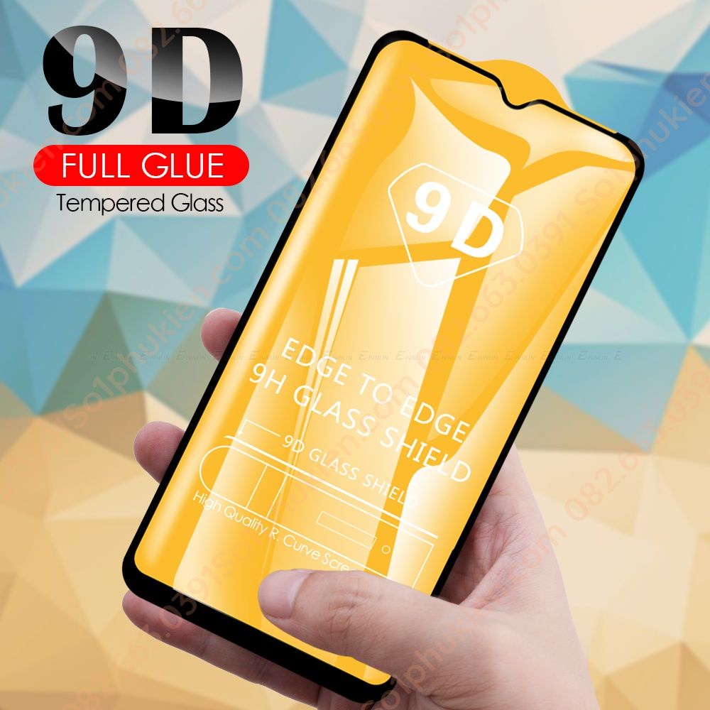 Kính cường lực Samsung A03 full màn hình, trong suốt, không chấm liti