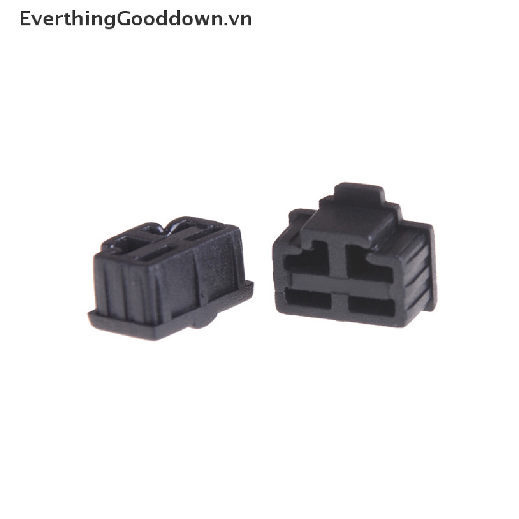 Set 10 Nắp Đậy Cổng Mạng Ethernet RJ45 Chống Bụi Màu Đen