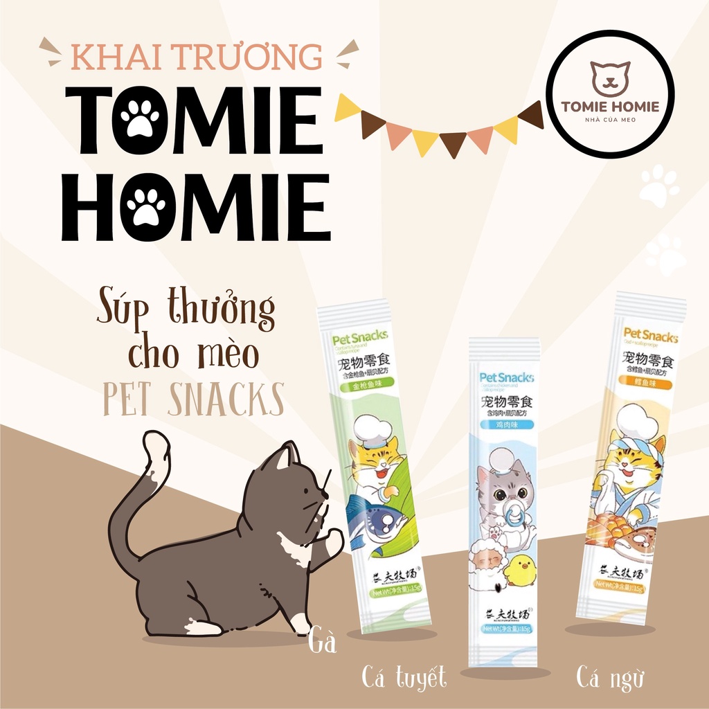 Súp thưởng cho mèo PET SNACKS