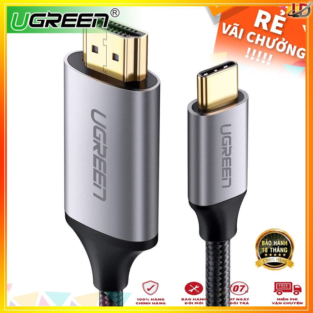 Cáp USB Type C to HDMI Ugreen 50570 dài 1,5m hỗ trợ 3D,4K