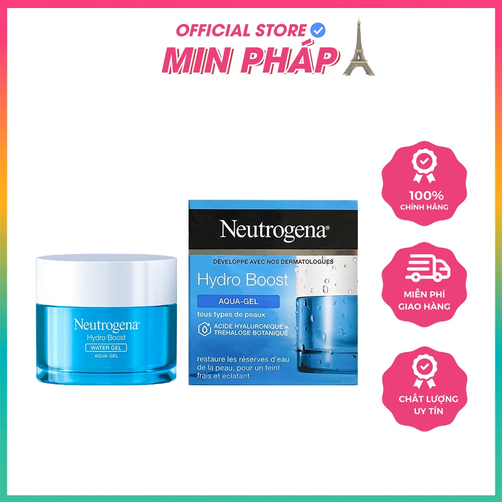 Kem Dưỡng Ẩm Neutrogena Bản Pháp Cấp Nước Cho Da Hydro Boost Water Gel 50ml