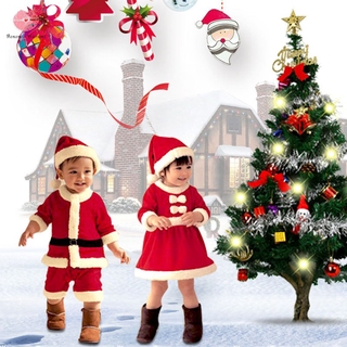 Bộ Đồ Hóa Trang Ông Già Noel Cho Bé Trai Và Bé Gái