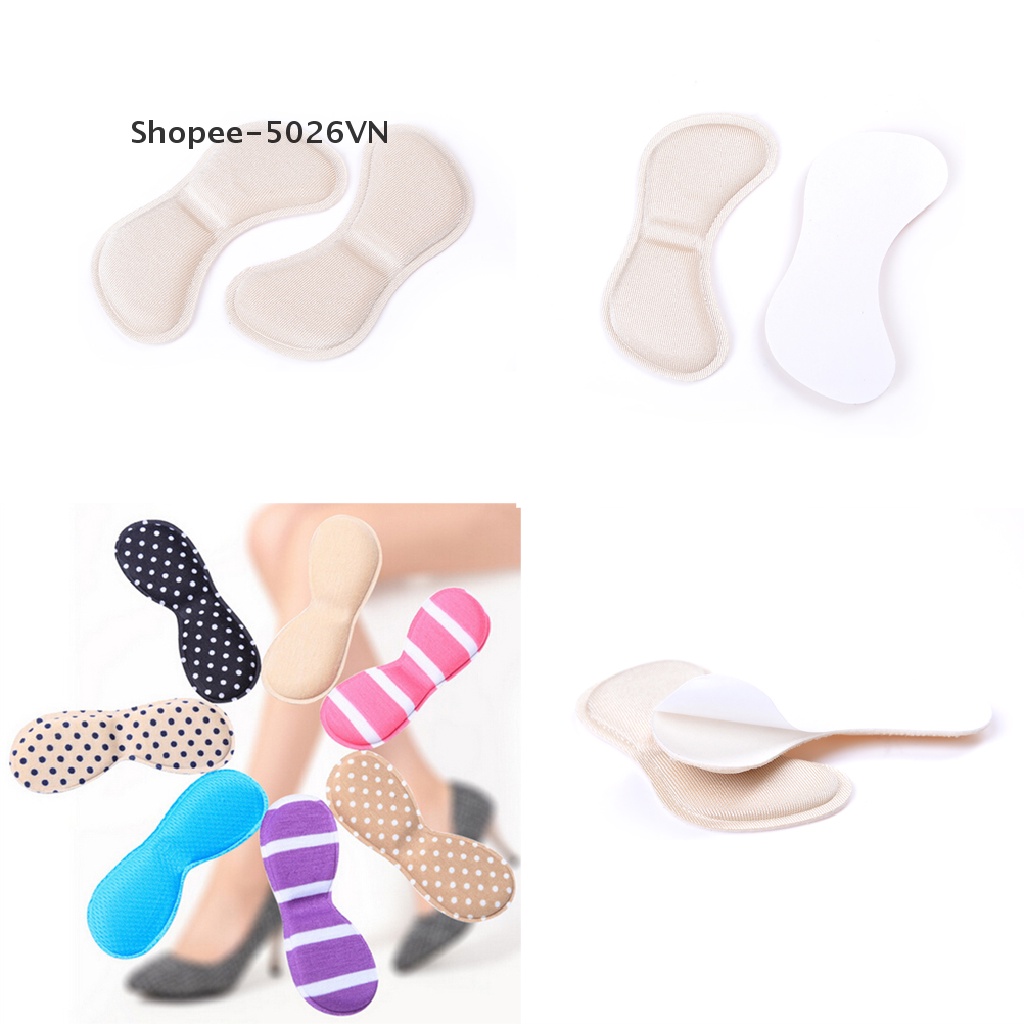 Set 2 Cặp Đệm Xốp Mềm Lót Giày Giảm Đau Chăm Sóc Bàn Chân