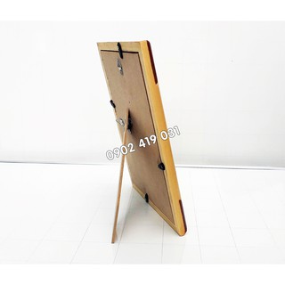 Khung Ảnh A5 Gỗ Thông [ Để Bàn, Treo Tường ]