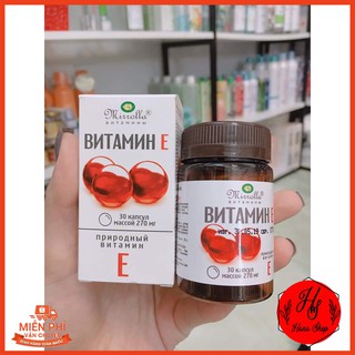 VITAMIN E ĐỎ NGA DẠNG LỌ 30 VIÊN[video]