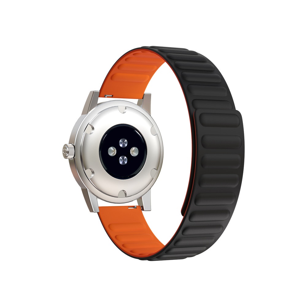 Dây đeo 22mm silicone khóa nam châm cho đồng hồ thể thao Huawei Watch Gt 2 46mm / Gt 2e / Honor Magic 2 46mm