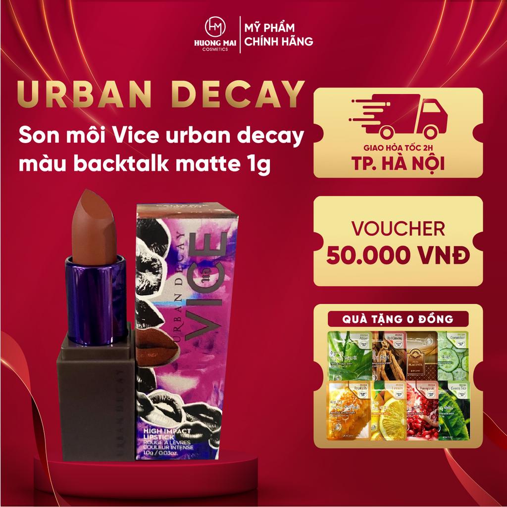 Son môi Vice urban decay màu backtalk matte 1g