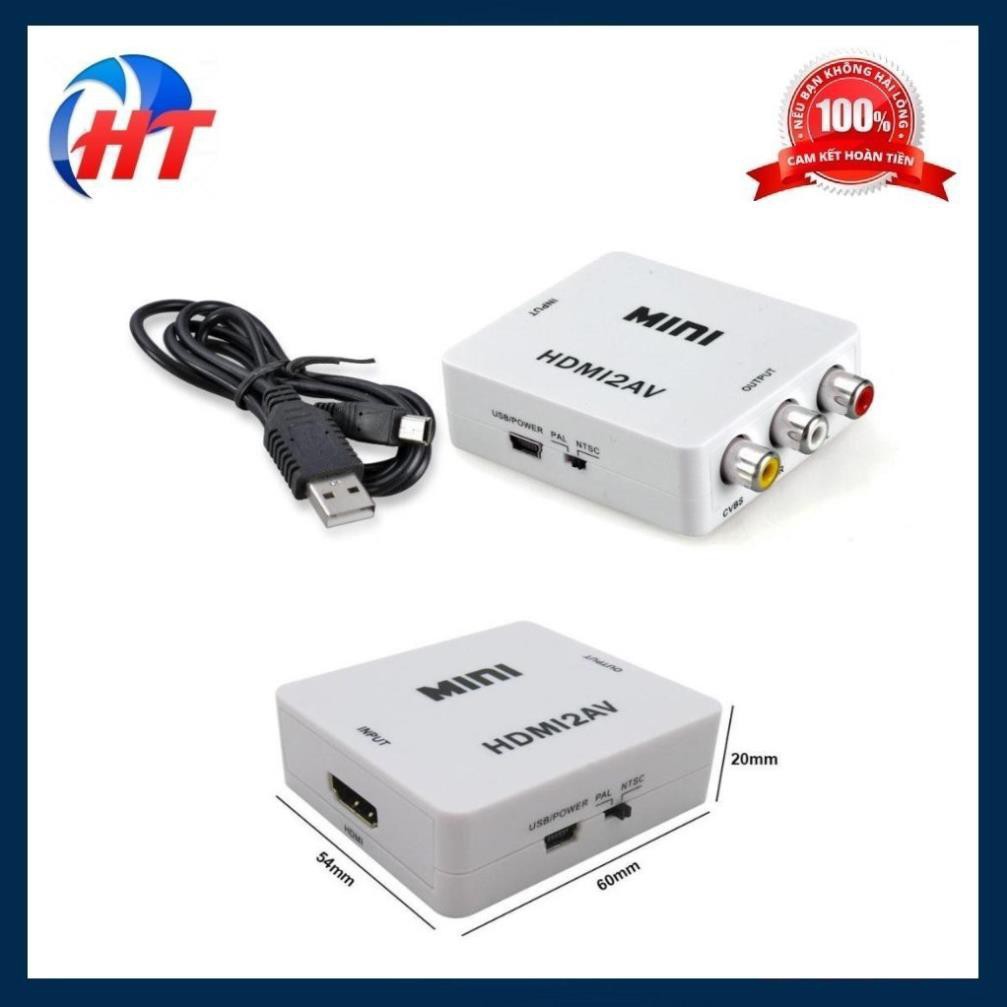 Box Chuyển mini HDMI Ra AV | BigBuy360 - bigbuy360.vn